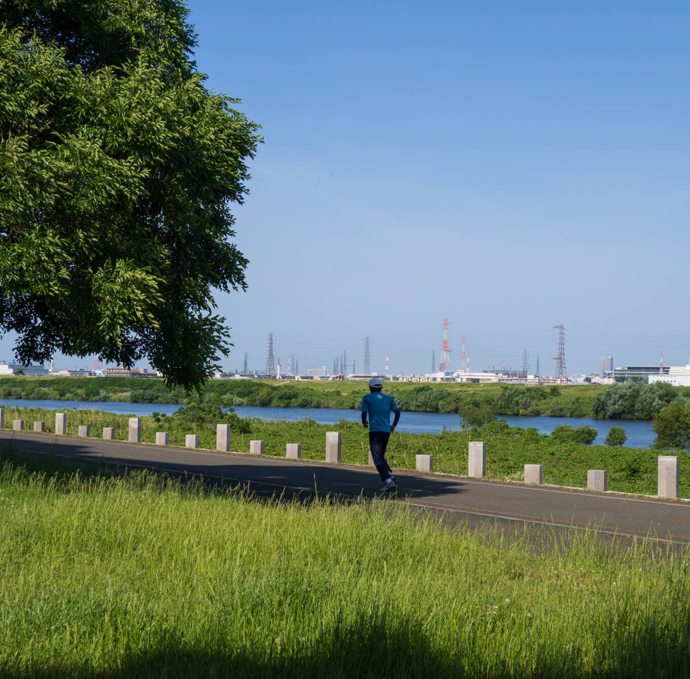 淀川河川公園　出口地区